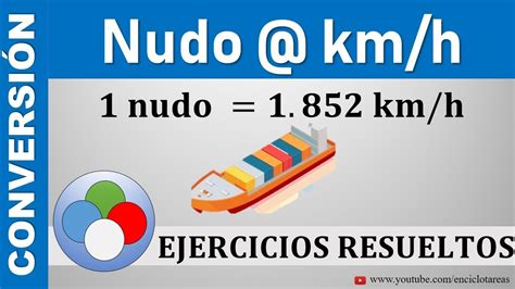 a cuánto equivale un nudo de velocidad|Knots a Kilómetros por hora